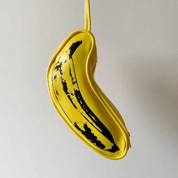 Paul Frank x Andy Warhol • RARE • Banana Clutch Purse • Like New • Collab • Bag - Picture 7 of 15